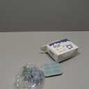 2 Pack Silicone Baby Fruit Feeder with Mini Freezer Tray, Breastmilk Popsicle Molds for Baby Teething Relief, Fresh Food Feeder for Safe Infant Self Feeding, Extra Food Pouches (Blue/Green)