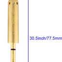 22LR Laser Bore Sight End Barrel, Red Dot Boresighter(3 Set Batteries)