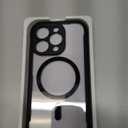 Miracase Magnetic for iPhone 16 Pro Case Full-Body Phone with Built-in Glass Screen Protector, [Compatible with MagSafe] Military Drop Proof 16 Pro Cover Bumper 6.3 inch, Black