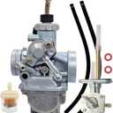 TTR125 Carburetor Compatible with Yamaha TTR 125 2000-2007 TTR125L TTR125E TTR125LE TTR125 Carb W/Fuel Valve Petcock
