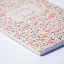 2 x Luxury Floral Reading Journal for Book Lovers - 60 Review Pages, Lay-Flat Binding,100 GSM Paper, Reading Tracker, Size A5 (5.8 x 8.3 inches), 145 Pages