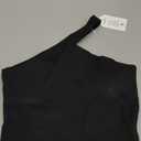 Women's One Shoulder Strapped Tank Seamless Stretch Cropped Camisole Sleeveless High Elastic Top Skin Friendly Shirt