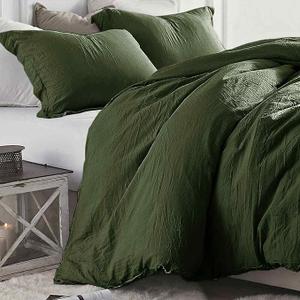 California King Comforter Set Dark Green