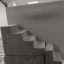 Dog Steps for High Beds 30-32" H, 6-Step Dog Stairs for Small Dogs, 33D Foam Pet Steps for High Bed Climbing, Non-Slip Balanced Pet Stair Ramps for Bed Indoor, Grey