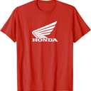 Honda Powersports Vintage Wing Logo T-Shirt, Large