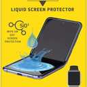 SUPER ARMOR Liquid Glass Screen Protector - Wipe On Scratch and Shatter Resistant Nano Protection for All Phones Tablets Smart Watches Universal