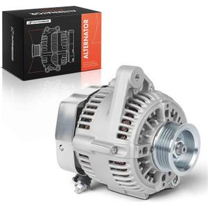 A-Premium Alternator Compatible with Toyota Camry 1994-1996 L4 2.2L, RAV4 1996-2000 L4 2.0L, 80Amp 12Volt CW 5-Groove Pulley