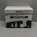 1.58 Gallon Automatic Dog Water Bowl Dispenser, Large Capacity Water Feeder for Cats and Dogs, BPA-Free, 1.58 Gallon Grey