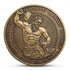Metamorphosis Coin – Personal Growth & Transformation Challenge Coin –“Create Yourself” EDC Pocket Token – Motivational Gift for Him or Her – Brass Coin – Antique Bronze Finish