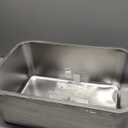 Stainless Steel Metal Litter Box, Extra Large Cat Litter Box with High Sides, Odor-Free, Non-Stick, Easy to Clean, 23.4"15.6"7.8", Ideal for Large Cats & Multi-Cat Households, Litter Tray