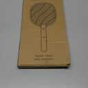 Electric Fly Swatter, 3800V Handheld Bug Zapper Racket, Type-C Rechargeable, Mosquito Zapper for Indoor Outdoor, 3-Layer Safety Mesh, Easy to Use, Lightweight (Basic 1 Pack)