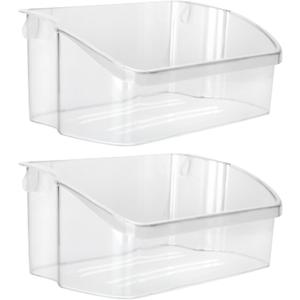 NEW UPGRADED2 Pack 240324502 Refrigerator Door Shelf Bins for Frigidaire, Kenmore, Electrolux Refrigerator Replacement Parts Replaces AP2549806,844402, EA429767,PS429767,LFSS2312TF0