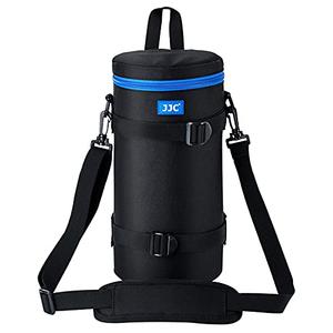 JJC Deluxe Large Camera Lens Carrying Case Bag for Sigma 150-600mm f/5-6.3 DG OS HSM | C, Tamron SP 150-600mm f/5-6.3 Di VC USD G2, RF 800mm f/11 IS STM, JBL Xtreme and lenses below 4.9 x 11.4'', Size: XXXXL