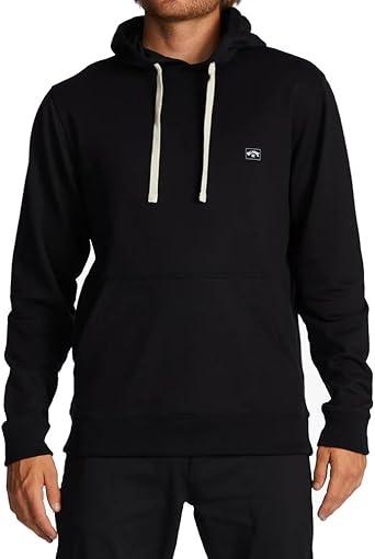 Billabong Hoodies for Men, Big and Tall Jersey Pullover Sweatshirts for Men, XL, Black