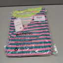 Women Striped Oversized Sweatshirt Long Sleeve Crewneck Hoodies Shirts 2024 Fall Pullover Top Trendy Preppy Clothes (L)