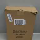 kakoya 11" x 4" Large Outdoor Waterproof Flameless LED Candles with Remote and Timer,Acrylic Pillar Candles Battery Operated with Embedded Star String for Porch,Patio,Outdoor Decor,Grey)