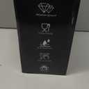 HaWare Mixing Bowl with Colander, 4-1 Stainless Steel Bowl Set with Lids & 3 Pcs Nesting Graters, Rotatable Food Strainer for Rinsing Fruits Vegetables, Non-Slip Bottom, Black