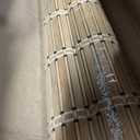 HIAPES Bamboo Blinds for Interior Windows, Custom Bamboo Shades, 35"W x 48"H