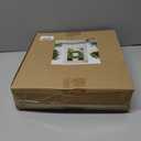 Spring Summer Boxwoods Green Wreath for Front Door Decor, 18-20Inch Greenery Artificial All Seasons Wreaths for Wall Window Porch Home Farmhouse Outdoor Outside Indoor Hanging Decorations