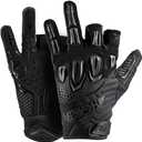 HK Army Hardline Armored Paintball Airsoft Glove (Small, Blackout)