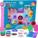 3 x Mini Slime Party Favors for Kids -25 Blind Bag –Cloud/Butter/Crunchy/Galaxy Slime with Fake Tattoos, Sensory Toys for Girls & Boys, Xmas Gifts, Goodie Bag Stuffers, Birthday Party, Classroom Prizes