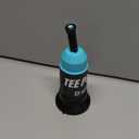 Baseball Training Mini Tee Popper, Hitting Tee for Perfect Swings, Batting Machine for Practicing Hitting Without a Pitcher (1 Popper Ball Included)