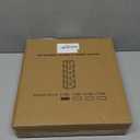 Vertical Shoe Rack - Tall Narrow Shoe Rack Organizer for Small Spaces,5 Tier Bamboo Shoen Shelf for Entryway,Closet,Corner,Doorway,Skinny Shoe Shelf Space Saving Shoe Storage,Free Stackable DIY (Brown)