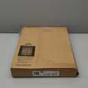 Bemis 500EC Durable Wood Toilet Seat with Easy Clean Hinges, Made in USA, Round, White