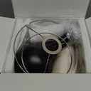 Seealle 16.1" Touch Table Lamps for Nightstand, 3-Way Dimmable Small Bedroom Lamps for Night Stands, Black Bedside Lamps for Living Room, Kids Room, End Table (A. Beige Shade & Black Base)