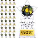 Tondiamo Basketball Trophy Bulk - Acrylic Basketball Champion Awards Winner Prizes Trophies for Sports Competition Prizes Souvenir Gift Decoration