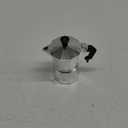 Primula Classic Stovetop Espresso and Coffee Maker, Moka Pot for Italian and Cuban Caf Brewing, Greca Coffee Maker, Cafeteras, 1 Espresso Cup, Silver (1 Cup)