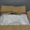 Disposable Plastic Forks Bulk 2000 Pack,White Plastic Forks for Restaurant Supply, Catering, Takeout, Food Truck, Buffet & Party