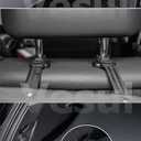 Retractable Cargo Cover Compatible with Toyota Highlander 2014 2015 2016 2017 2018 2019 Waterproof Security Shade Shield Tonneau Cover Luggage Privacy Screen with Extra Canvas Cover