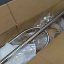 Tandem Dual Shower Head for Couples, Silver