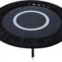 Trampoline Spring Cover Round Small Trampoline Replacement Safety Cover 600D Oxford Cloth Optional for Serviceable Waterproof Frame for Home (36 Inch-6 Hole, Black)