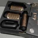 Nycoba Hair Dryer Brush Set, Multifunctional Hot Air Brush for Salon Blowouts, Negative Ion Technology & Quick Drying, Shiny and Less Frizz, Copper