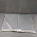 Delatanus 150 Pcs 5-1/2'' x 7-1/2'' Clear Cellophane Cello Bags,Thick Greeting Card Plastic Sleeves-Fit 5 X 7 Inch Cards Photos A6 A7 Envelopes Candy Treats 1.5-Mil