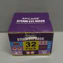 XPCARE 32 Pack Steam Eye Masks for Dry Eyes, SPA Warm Sleep Eye Mask, Disposable Heated Eye Mask for Dark Circles, Puffy Eyes, Relief Stress Eye Fatigue(Lavender)