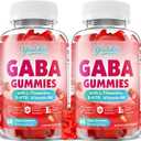 3 Pack GABA Gummies, Strawberry Flavor, 180 Count (EXP 11/11/27)