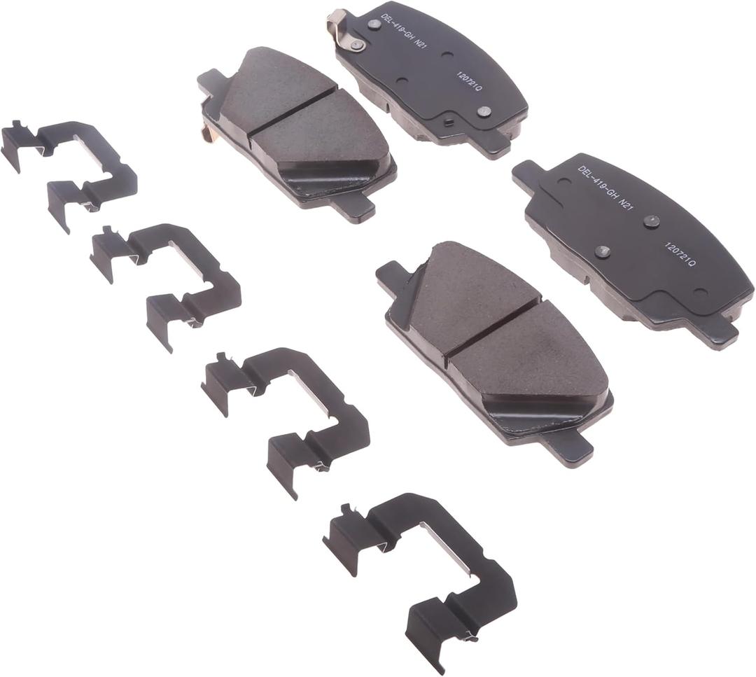 ACDelco Gold 17D2019CHF1 (19429931) Ceramic Front Disc Brake Pad Set