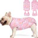 cyeollo Recovery Suit for Dogs Surgery Suit Female Spay Soft Pet Onesie Bodysuit After Sugery Male Dog Neuter Pet Clothes  Dogs Surgical Recovery Shirt, Unicorn M