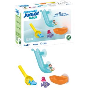 Playmobil Junior Aqua: Water Slide with Sea Animals