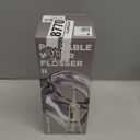 Water Flosser for Teeth Cleaning and Flossing, 5 Modes Rechargeable Cordless Oral Irrigator 320ml Water Tank Teeth Cleaner, IPX7 Waterproof Portable Electric Dentel Flossers for Home and Travel,White