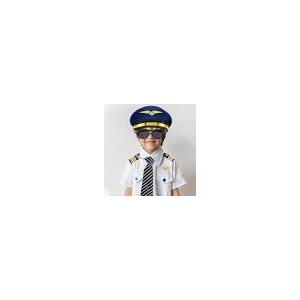 Keymall Kids Pilot Costume Accessories Set With Aviator Hat Sunglasses Tie Pin for Aviation Halloween Dress Up Keymall Kids Pilot Costume Accessories Set With Aviator Hat Sunglasses Tie Pin for Aviation Halloween Dress Up