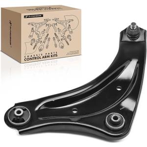 A-Premium Front Left Lower Control Arm, with Ball Joint & Bushing, Compatible with Nissan Juke 2011-2017, LEAF 2011-2017