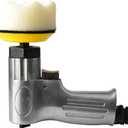 PROSHI 3-Inch Mini Air Polishing Kit 3-Inch Mini Polisher with the sanding pad and form pad and wool buffing