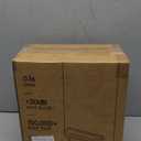 Cesun Small Bathroom Trash Can with Lid Soft Close, 5 Liter/1.3 Gallon Stainless Steel Garbage Can with Removable Inner Bucket, Step Pedal, Slim Waste Basket for Toilet, Office, Bedroom (Black & Gold)