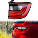 Right Passenger Side Outer Tail Light LED Rear Lamp Compatible for 2014-2023 Dodge Durango With Bulbs 68155948AC 68272126AA