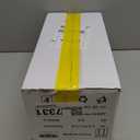 Modern LED Ceiling Lights for Bedroom 26" Dimmable Square Ceiling Lights for Living Room with Remote Control Black Bedroom Light Fixture for Kitchen,Bathroom,Balcony (Black 4 Rings)