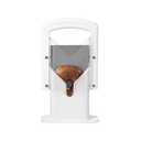 Bagel Cutter Slicer with Safety Handle, Stainless Steel Bagel Precision Cutter, Universal Slicer, Easy to Use Kitchen Guillotine Cutter, Portable Muffin Slicer for Bread Muffin Bagel, 7.1×8.7inch